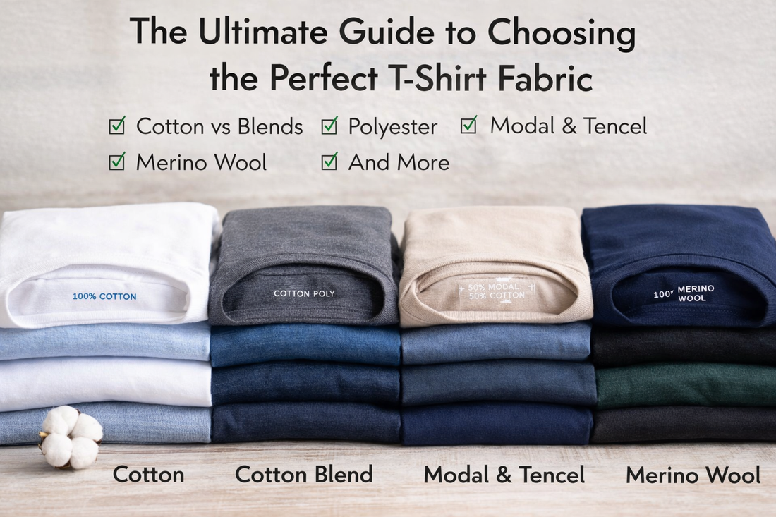 The Ultimate Guide to Choosing the Perfect T-Shirt Fabric