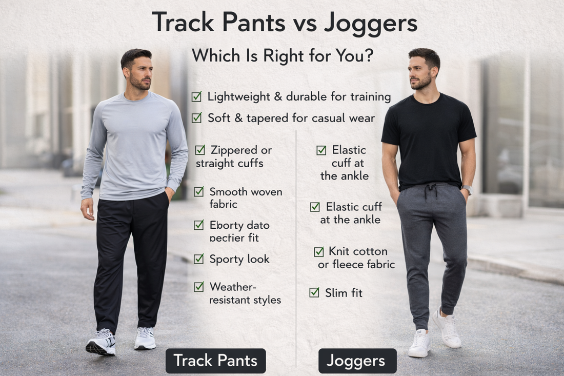 Track Pants vs Joggers: Which Is Right for You?