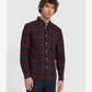 Snapry Men’s Checked Casual Shirt – Maroon & Navy