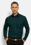 Snapry Men’s Premium Dress Shirt — Deep Green
