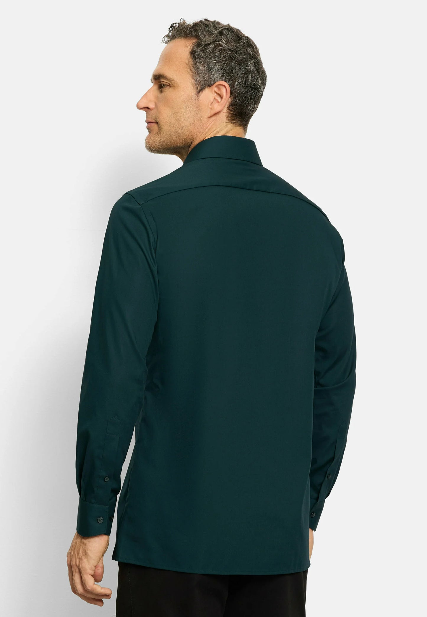 Snapry Men’s Premium Dress Shirt — Deep Green
