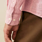 Snapry Men’s Textured Casual Shirt – Soft Pink