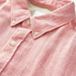Snapry Men’s Textured Casual Shirt – Soft Pink