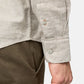 Snapry Men’s Textured Casual Shirt – Light Beige