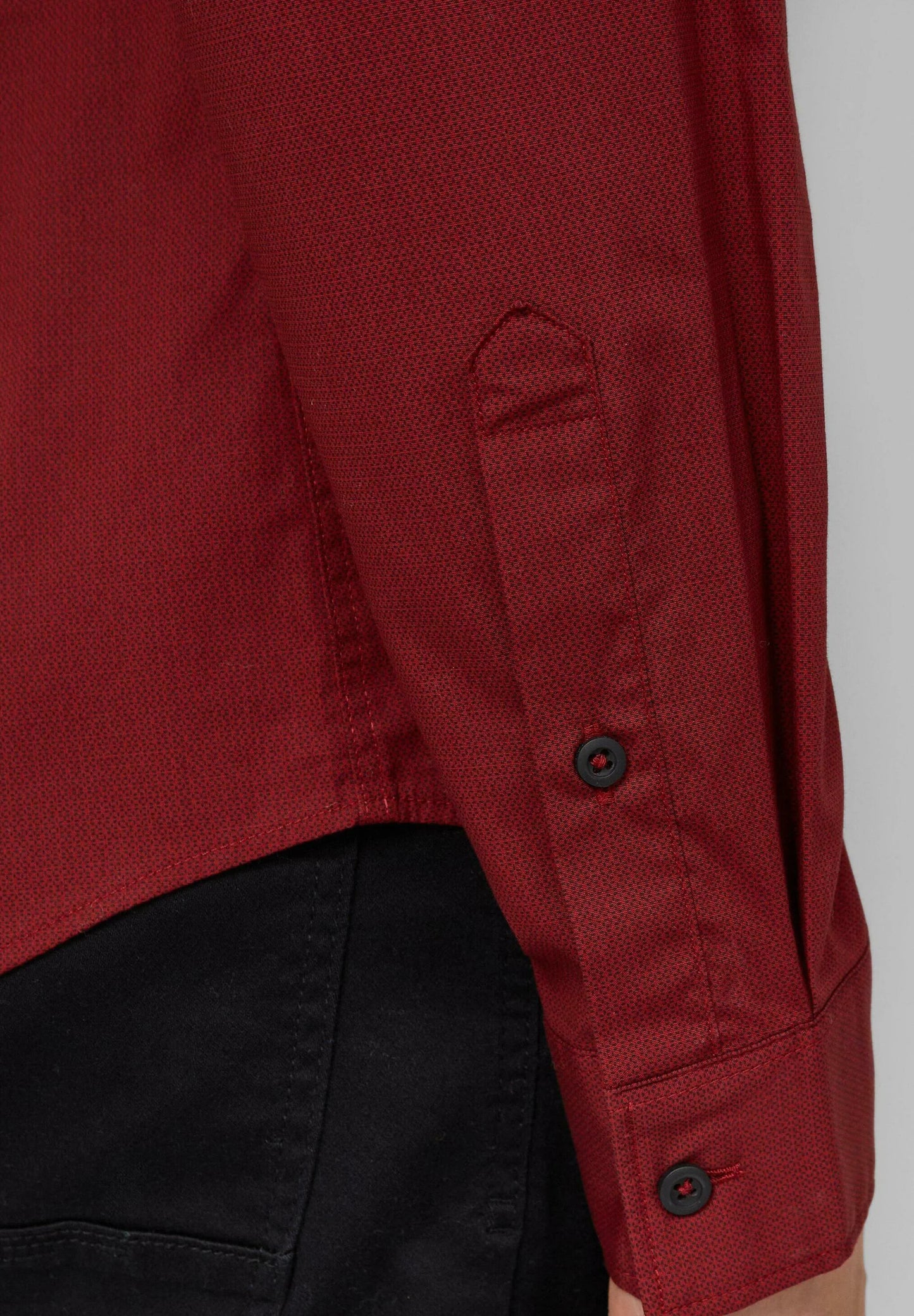 Snapry Men’s Solid Maroon Casual Shirt – Classic Full Sleeve