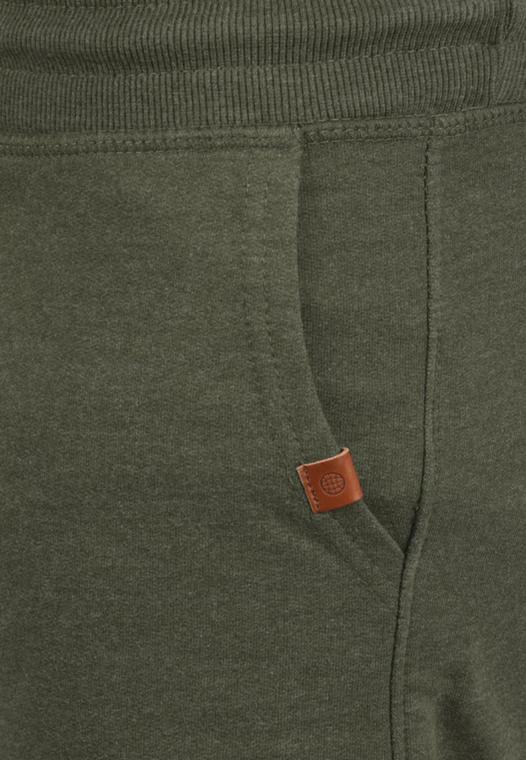 Men’s Olive Green Cotton Shorts – Slim Fit Casual & Lounge Shorts