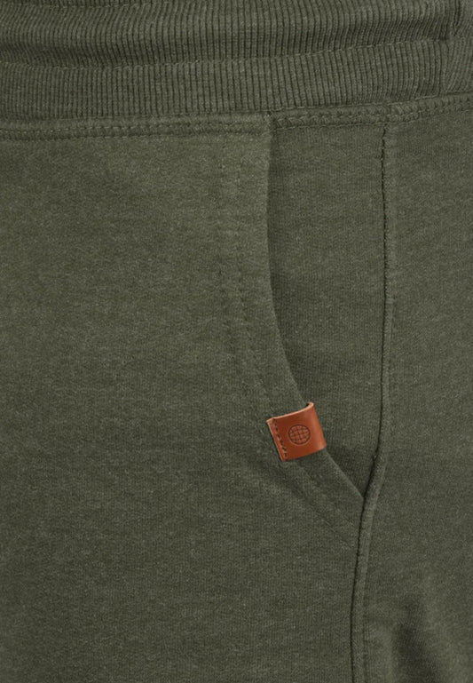 Men’s Olive Green Cotton Shorts – Slim Fit Casual & Lounge Shorts