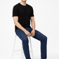 Classic Blue Regular Fit Denim Jeans for Men