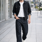 Men’s Classic Black Relaxed-Fit Jeans Pant | Premium Denim