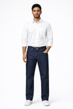 Men’s Navy Blue Classic Fit Jeans Pant | Premium Denim for Everyday Wear