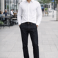 Men’s Black Slim Fit Jeans | Stretchable Denim Casual Pants