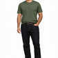 Men’s Black Regular Fit Jeans | Comfortable Stretch Denim Jeans